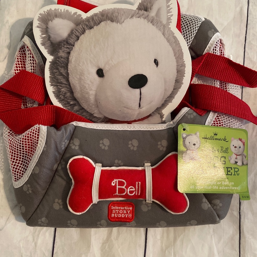 Jingle bell dog carrier